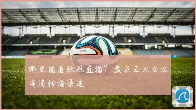 哪里能看欧冠直播？盘点五大合法高清转播渠道